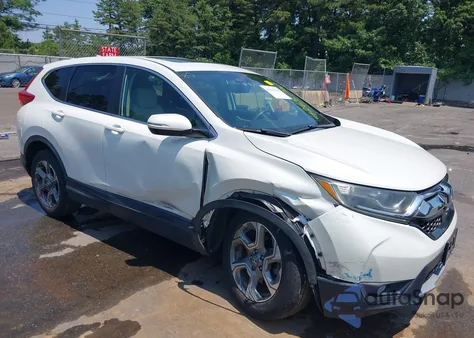 2017 Honda Cr-V Ex-L/Ex-L Navi from USA, damaged, VIN 2HKRW2H82HH621556